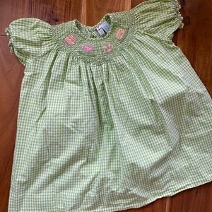 2T Smocked Easter Dress 🐣